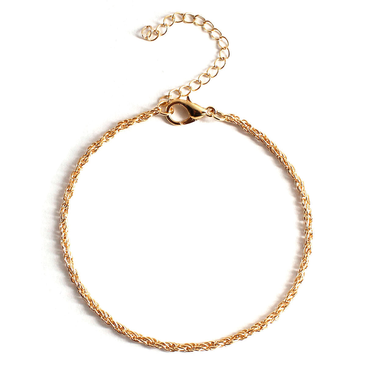 Twisted Rope Chain Bracelet