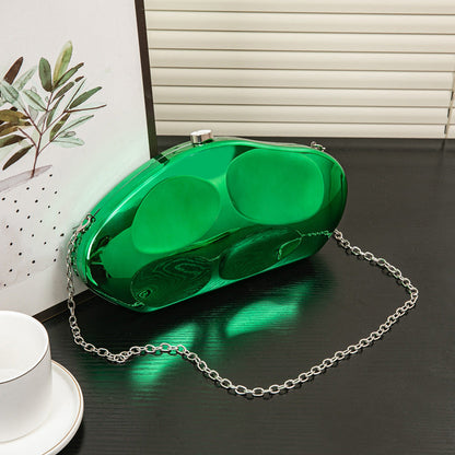 Shinny Acrylic Bag, Dinner Shoulder Crossbody Bag, Clutch Purse evening , Prom Bag, Party Purse, Prom Bags Clutch,