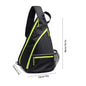 Unisex Pickleball Bags, Pickleball Backpacks, Travel Pickleball Racket Cases, Portable Pickleball Tennis Chest bags