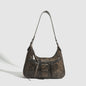 shoulder shoulder  bag, women's retro women's bag shoulder hobo bag, Crossbody shoulder bag, fashion crescent bag