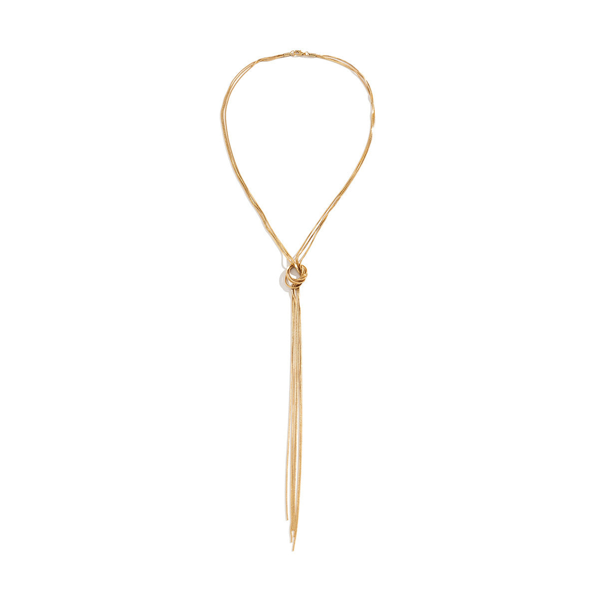 Sexy Punk Hip Hop Snake Bone Chain Long Tassel Sweater Chain Necklaces