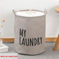 Clothes dirty clothes basket, large capacity bundle quilt clothes storage bag, waterproof and moisture-proof packaging bag household, fabric laundry bag