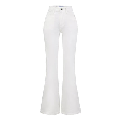 Women's Light Blue High Waist Slim Fit Bootcut Jeans