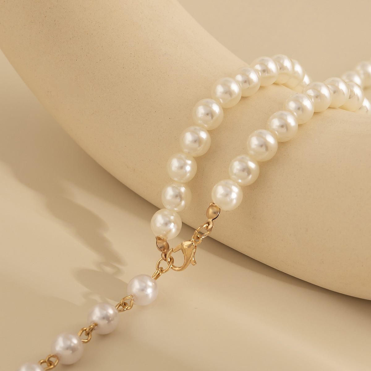 Brave Light Punk Ccb Beads Long Chain Necklace