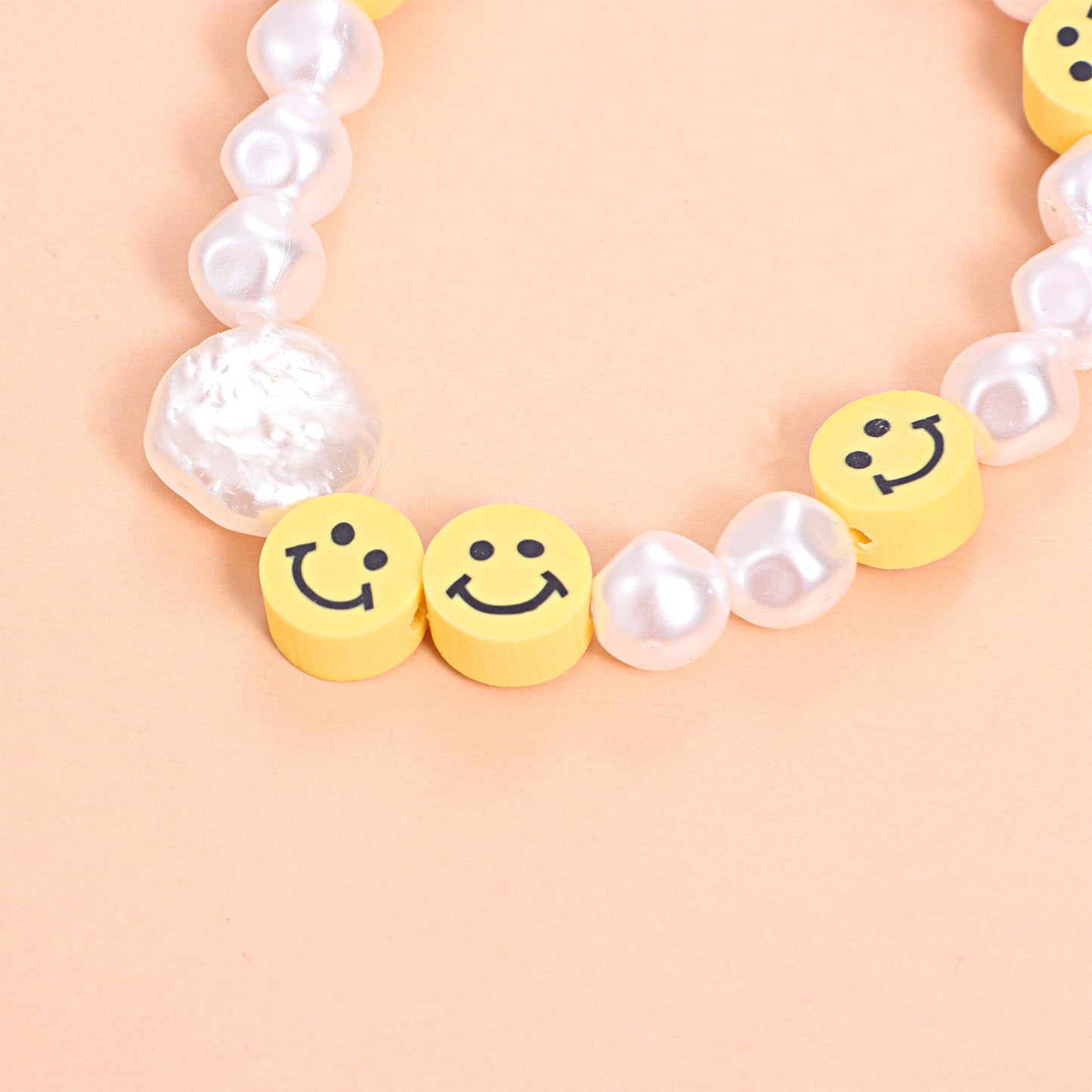 Smile Style Beads Wrist Charm Bracelet