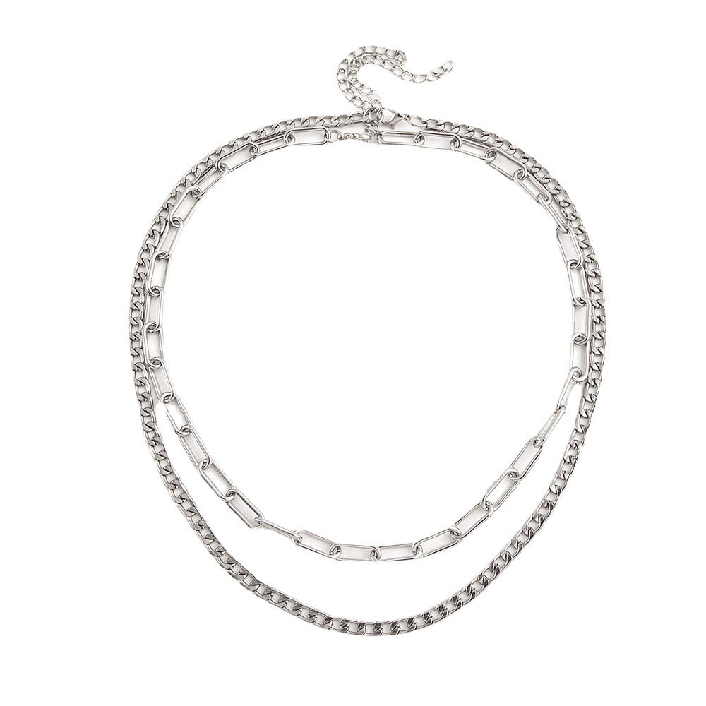 Boho Style Multi-layered Chain Necklace
