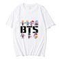Letter Print Cotton T Shirt Fashion Brand Short Sleeve Tops Man Women Summer