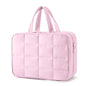 Travel toilet bag, with jewelry storage bag, hanging toilet bag, fluffy cosmetic bag, storage bag travel bag, makeup bag with compartments,