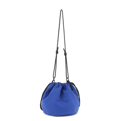 Bucket Bag stylish, Dual Drawstring Crossbody Bag Men's, Outdoor Sports and Leisure Bag