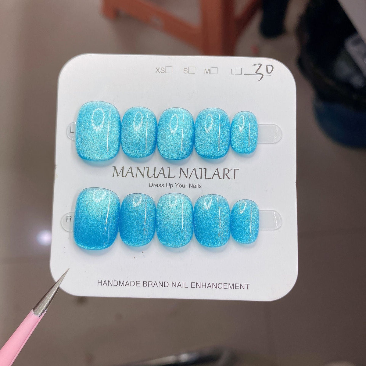 1027- Handmade press on nails fake nails removable