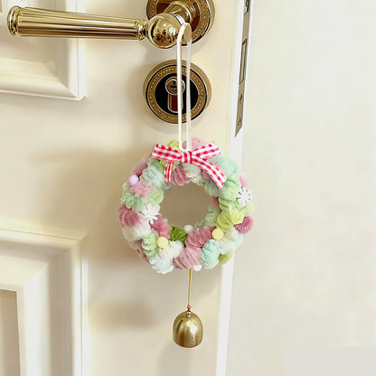 Christmas tree twist stick DIY handmade wind chime car hanging door hanging decoration pendant shopping mall activities