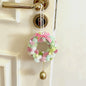Christmas tree twist stick DIY handmade wind chime car hanging door hanging decoration pendant shopping mall activities
