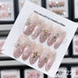 1031- Handmade press on nails fake nails removable