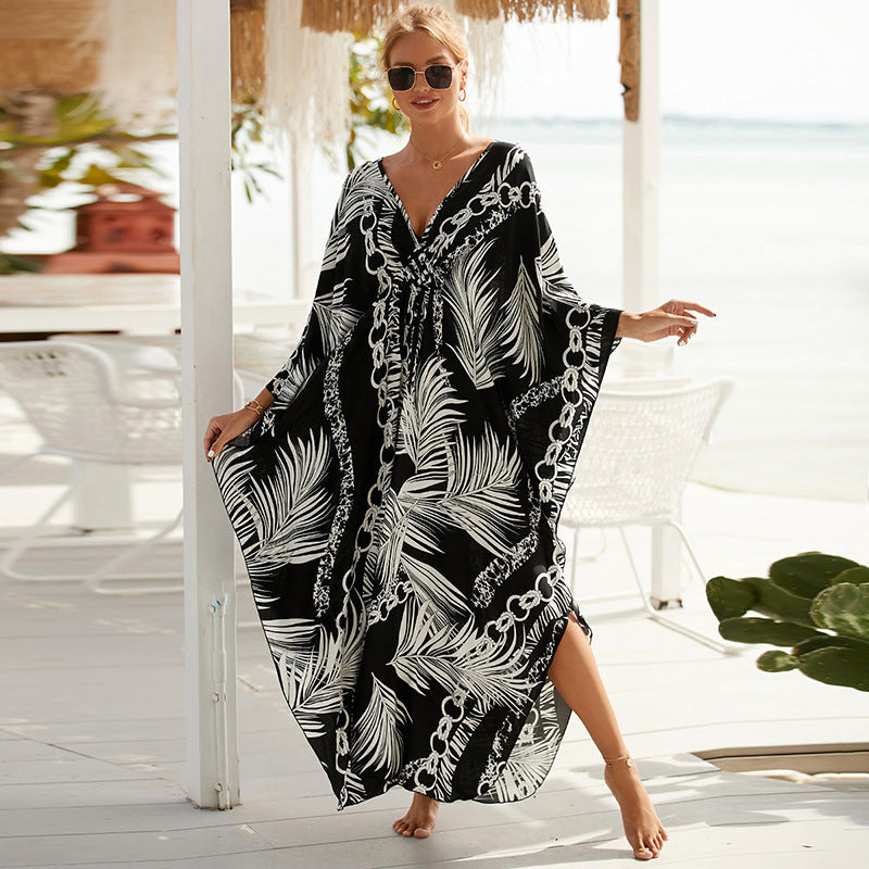 Bikini Cover-Up Viscose Cardigan ¨C Hot Spring Swimwear Wrap, Beach Sarong Shawl for Women