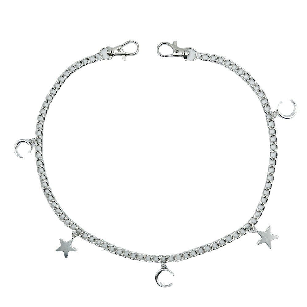 Punk Trouser Moon Wallet Chain Hip Hop Jeans Chains