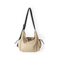 Student Versatile Casual Nylon Tote Bag Women, Design Thin and Large Capacity Shoulder Crossbody Bag,