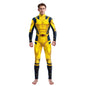 onepiece Halloween movie cos suit Deadpool 3 Wolverine costume playing suit printed jumpsuit