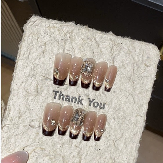 1034- Handmade press on nails fake nails removable