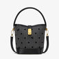 Fashion casual bucket bag, simple handbag, small tote bag, versatile commuter shoulder Crossbody bag