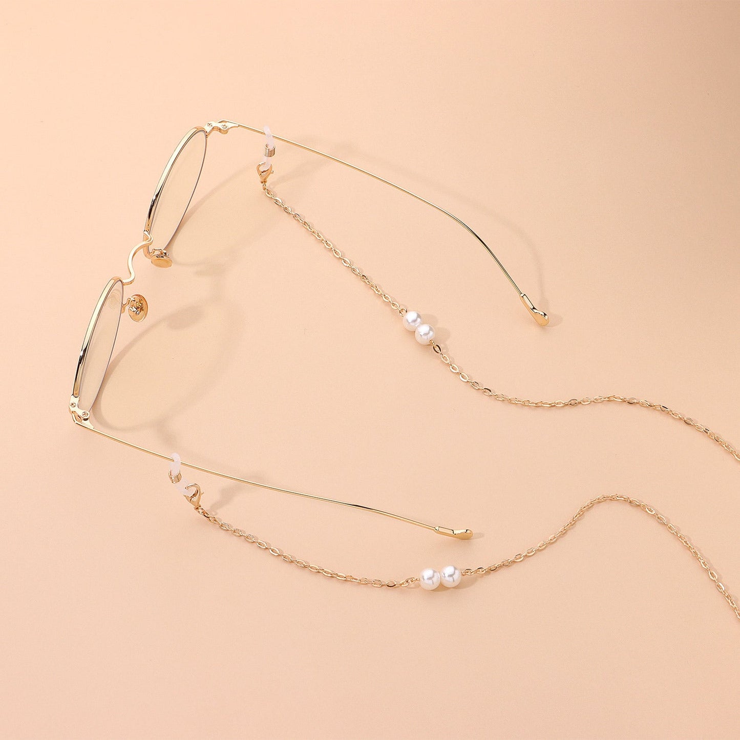 Pearl Eyeglass Chain Beaded Sunglasses Neck Holder