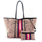 Neoprene Perforated Beach Bucket Bag – Two-in-One Mother-Child Tote, Large Swimming Sand-Proof Purse