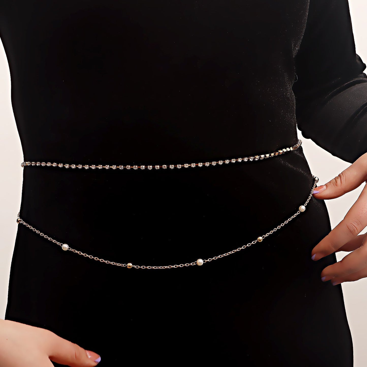 Body Chain Sexy Chain Rhinestone Bikini Waist Chain