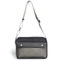 Retro fashion messenger bag, shoulder men's matte crossbody bag, stylish square bag