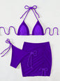 3 Piece Bikini Swimsuit Women's Split Swimsuit Bikini