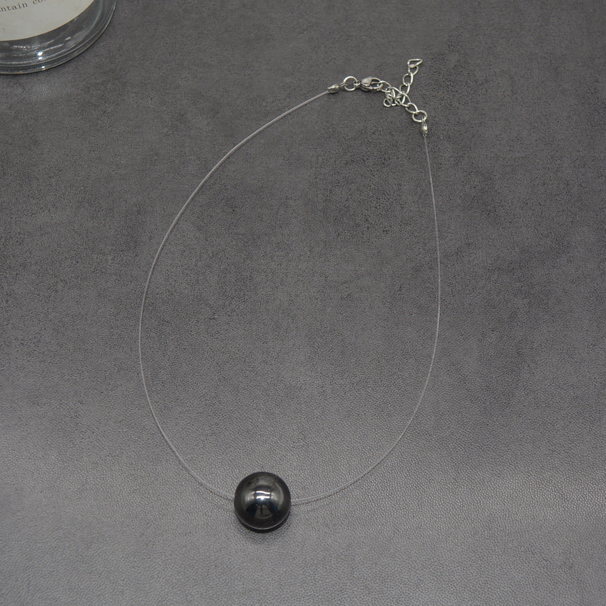 Summer Pearl Pendant Wire Chain Necklace