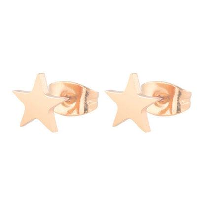 Mini Star Moon Heart Ear Studs