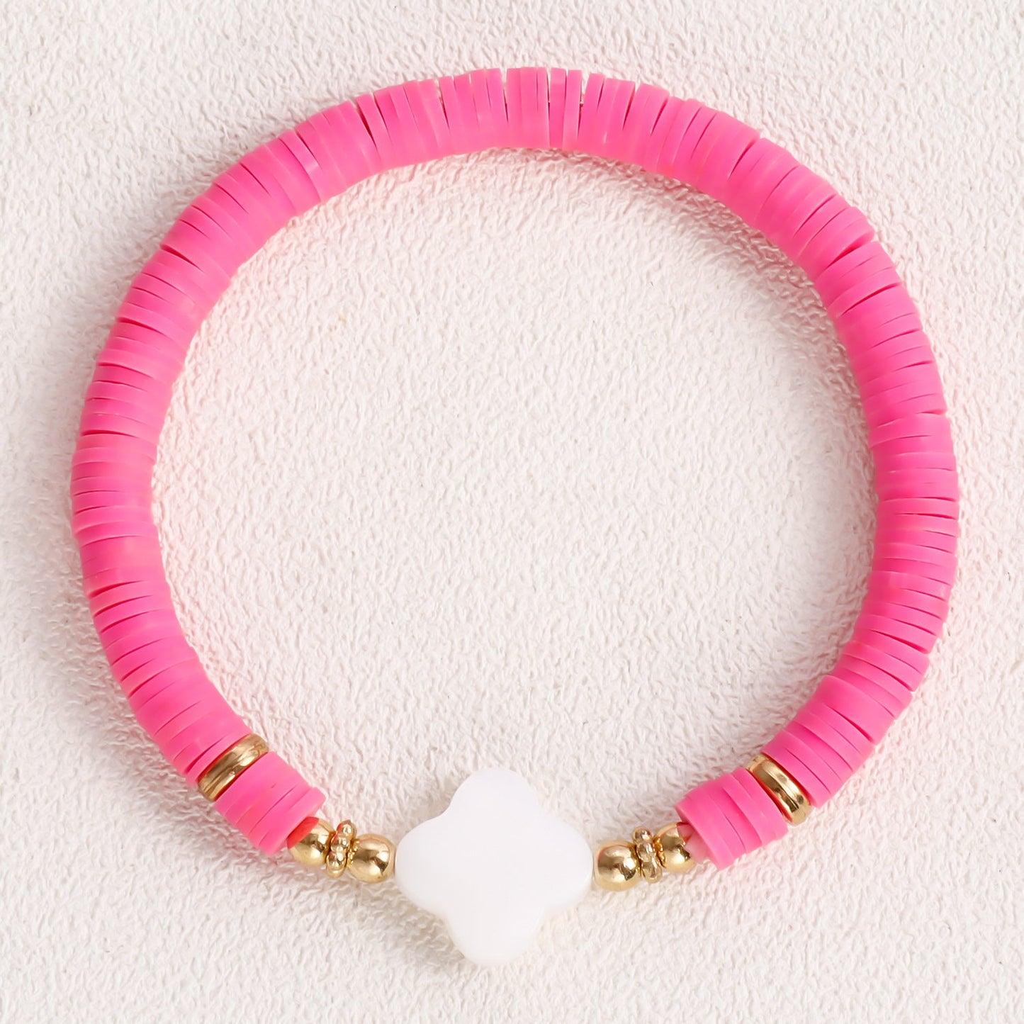 Color Polymer Clay Bracelet for Women