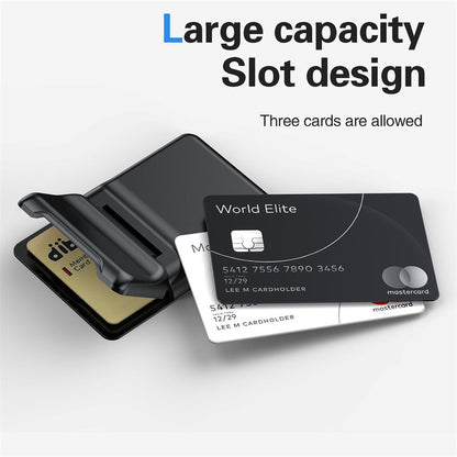 MagSafe Wallet for iPhone - Heavy Duty MIL-STD Snap-On Phone Magnetic Wallet and Phone Card Holder - Detachable and Slim Hard Case for iPhone 17 Pro Max /16 Pro Max/15/14/13/12 Series