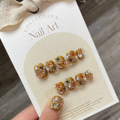 1024- Handmade press on nails fake nails removable