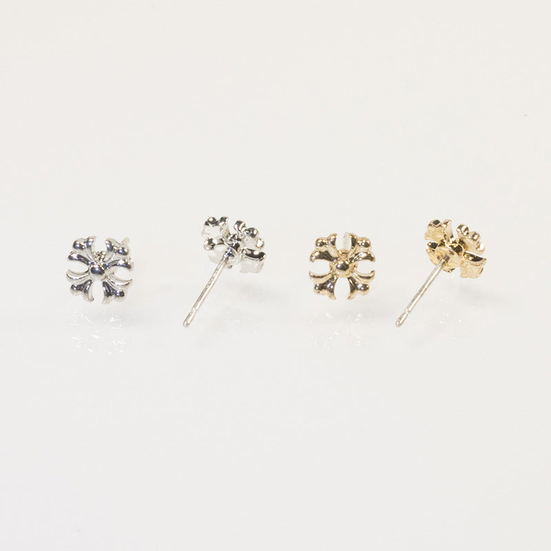 Bow pony earring set