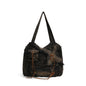 Large capacity hobo shoulder tote bag, Spice Girl bag women's old retro shoulder bag, washed denim bag, casual women's bag