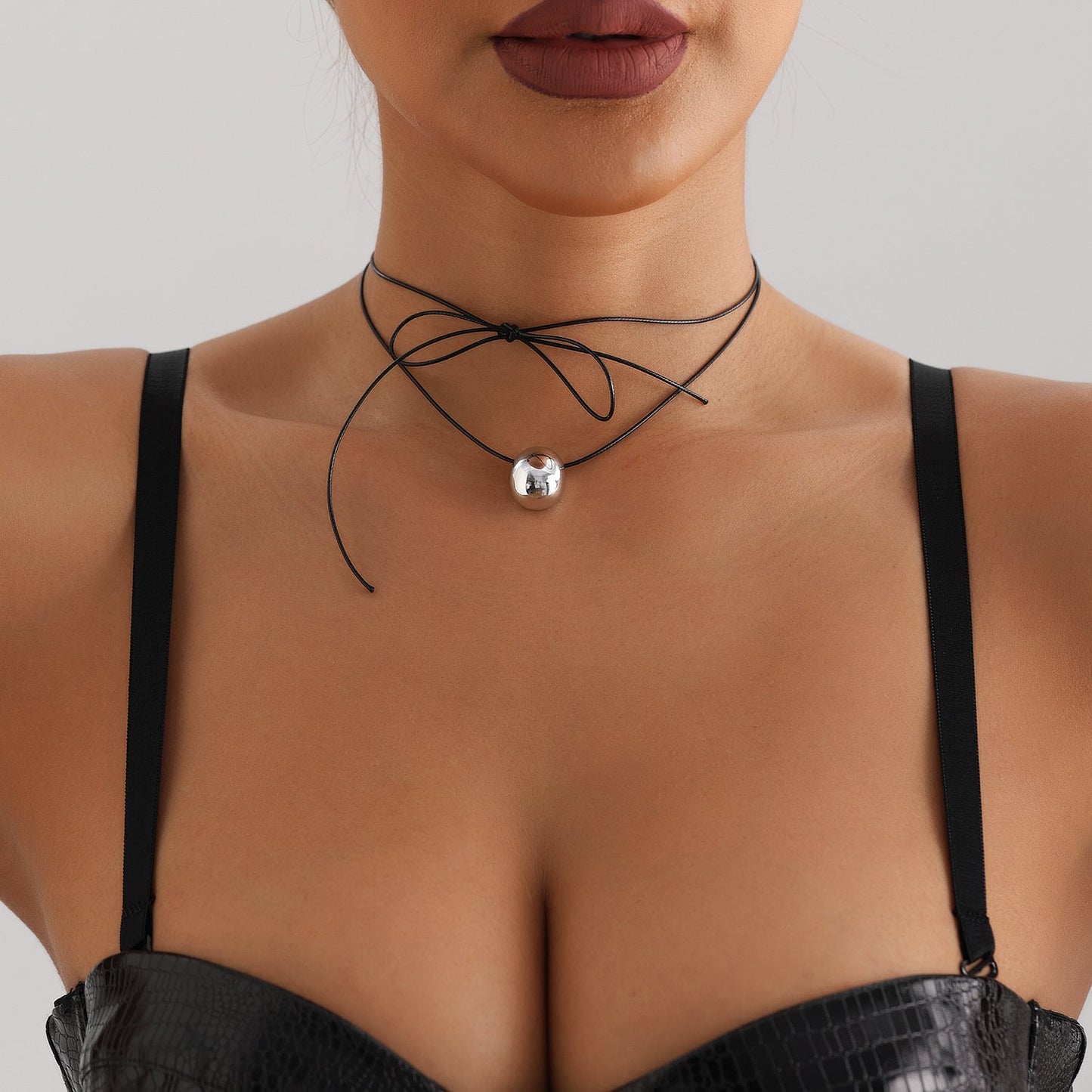 Wax Thread Colored Hand Woven Rope Necklace