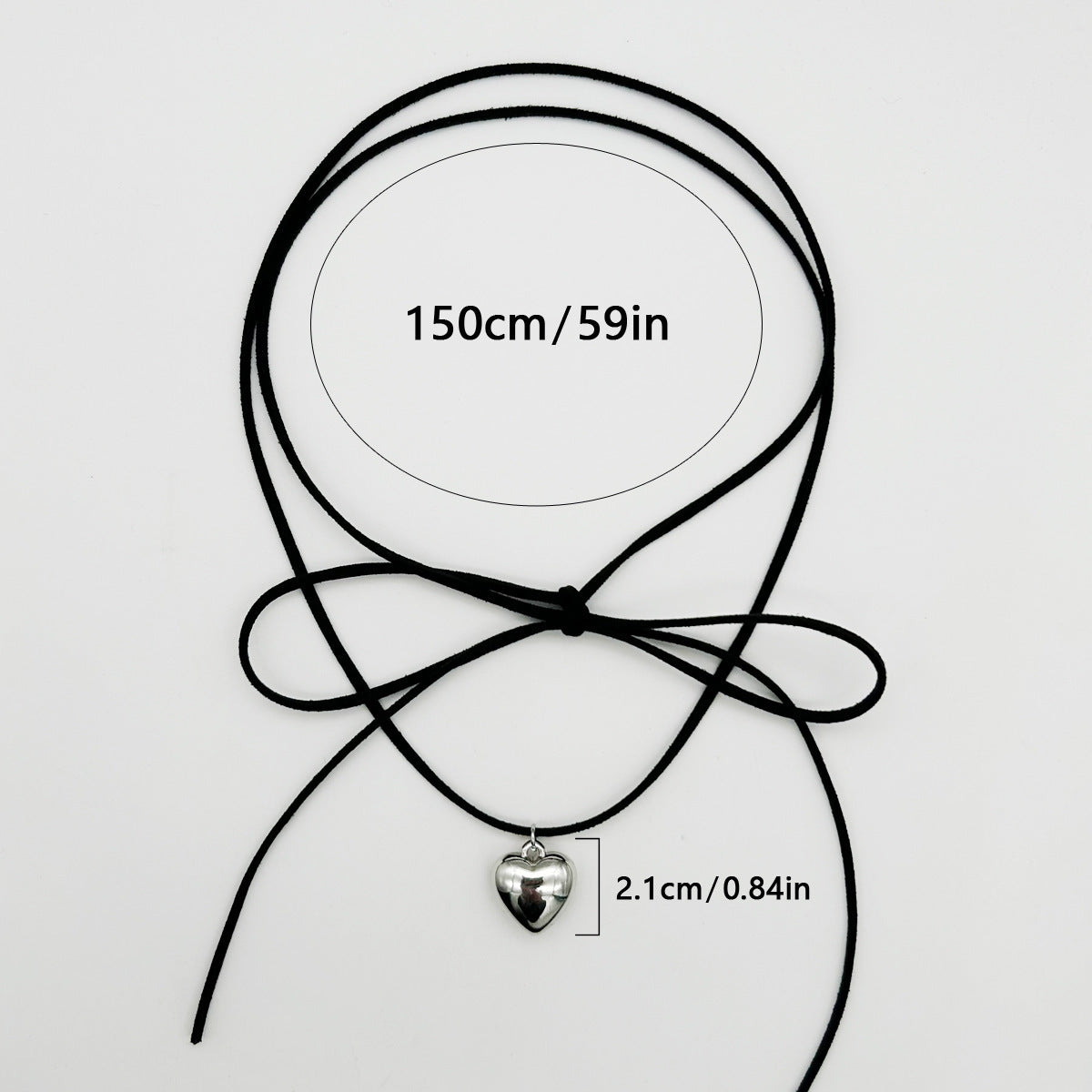 Vintage Women Heart Choker Necklace
