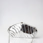 Acrylic Striped Minimalist Chain Banquet Bag, Evening Purse, Evening Bags for Women Formal