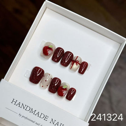 1028- Handmade press on nails fake nails removable