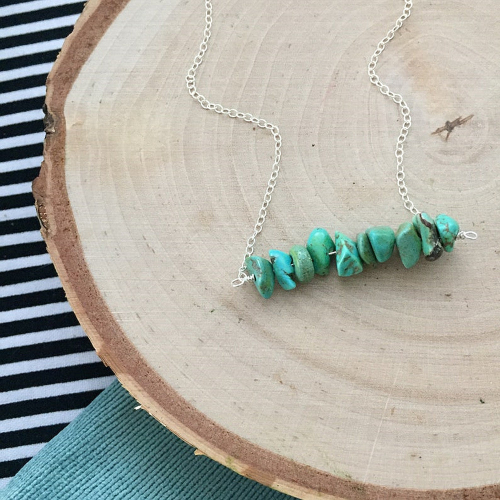 Turquoise Stone Vintage Necklace