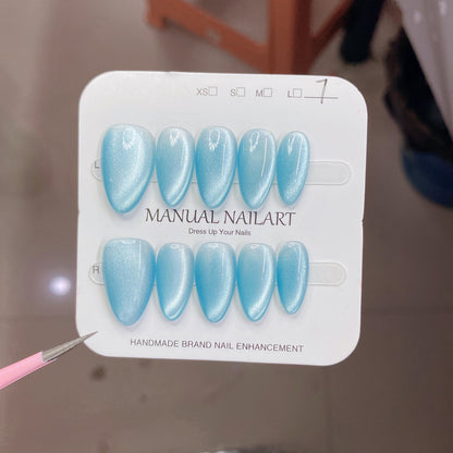 1027- Handmade press on nails fake nails removable