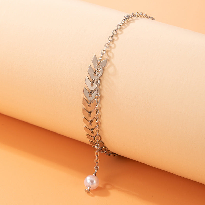 Leaf Chain Bracelet
