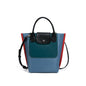 Elegant Nylon Color Matching Tote Bag - Large-Capacity Shoulder Bag, High-End Texture Fashion Handbag for Women, Versatile Crossbody Style