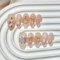 Christmas handmade nail wear boutique high-end nail art fake nail flakes autumn and winter