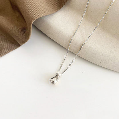 14K Gold Plated Dainty Pear Pendant Necklace for Women - Delicate Teardrop Necklaces