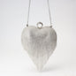 Fringed Rhinestone Bag, Birthday Party purse, Heart Shape Dinner Bag evening Clutch Purse Party, Prom Bag