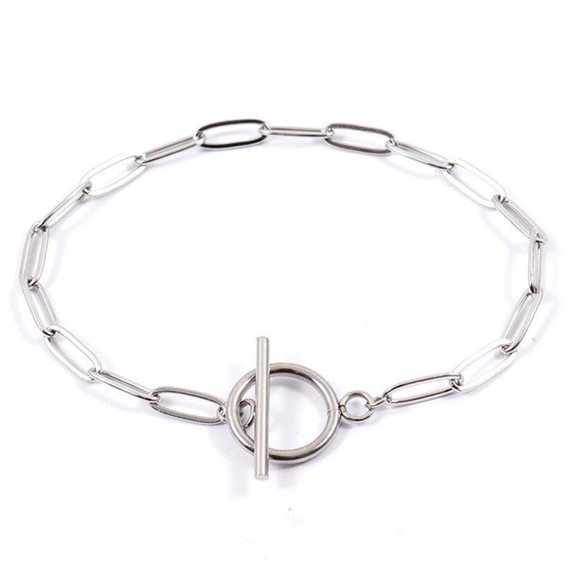 Elegant Baroque Pearl String Bracelet