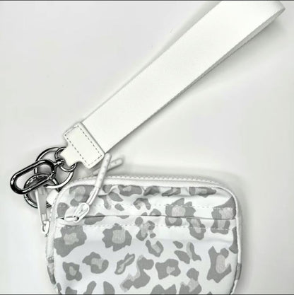 Transparent PVC Card Bag – Portable Wrist Bag for Bank Card & Change Storage