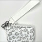 Transparent PVC Card Bag – Portable Wrist Bag for Bank Card & Change Storage