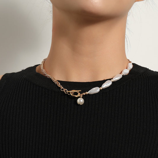 Pearl Necklace Fashion Jewelry